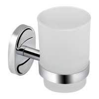 Стакан с держателем Lidz Oreo 0401 настенный (матовое стекло) LDORE0401CRM22163 Chrome Стакан с держателем Lidz Oreo 0401 настенный (матовое стекло) LDORE0401CRM22163 Chrome