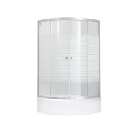 Набор Lidz душевая кабина Wieza SC90x90.SAT.MID.L, стекло Linie 4 мм + поддон с панелью Kupala Набор Lidz душевая кабина Wieza SC90x90.SAT.MID.L, стекло Linie 4 мм + поддон с панелью Kupala
