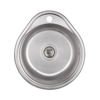 Кухонна мийка Lidz 4843 0,8 мм Decor (LIDZ4843DEC) Кухонна мийка Lidz 4843 0,8 мм Decor (LIDZ4843DEC)