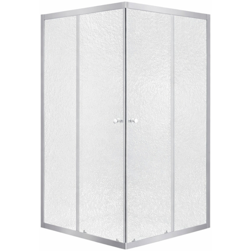 Душова кабіна Lidz Wawel SC89x89.SAT.LOW.FR, скло Frost 4 мм без піддона