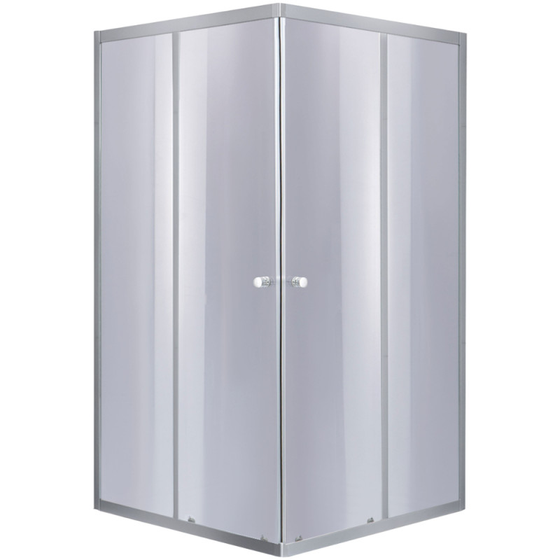 Душова кабіна Lidz Wawel SC89x89.SAT.LOW.GR, скло тоноване 4 мм без піддона