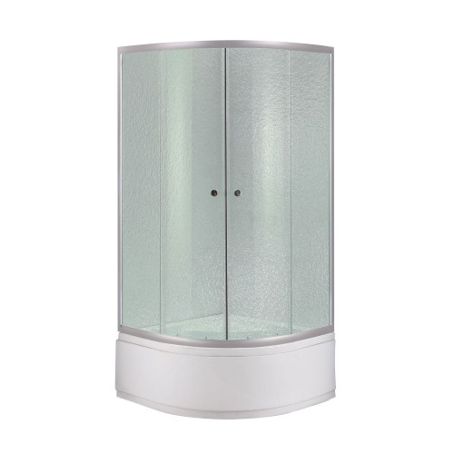 Душова кабіна Lidz Latwa SC90x90.SAT.HIGH.FR, скло Frost 4мм