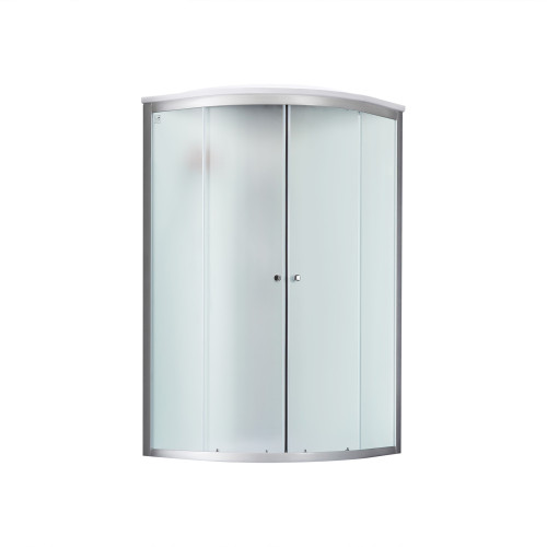 Душовий бокс Lidz Tani SB90x90.SAT.HIGH.FR, скло Frost 4 мм без піддону