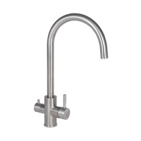 Змішувач для кухні Lidz Aria 020F (k35) LDARI020FNKS43365 Nickel Змішувач для кухні Lidz Aria 020F (k35) LDARI020FNKS43365 Nickel