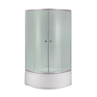 Душова кабіна Lidz Latwa SC80x80.SAT.HIGH.FR, скло Frost 4 мм Душова кабіна Lidz Latwa SC80x80.SAT.HIGH.FR, скло Frost 4 мм