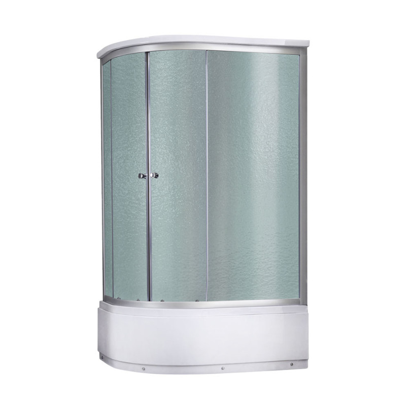 Гідромасажний бокс Lidz Tani SBM120x80R.SAT.HIGH.FR, скло Frost 4 мм