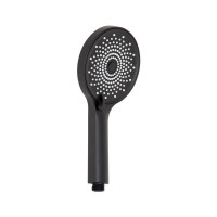 Лейка для ручного душа Lidz Niagara 32 120 мм округлая LDNIA32BLM47555 Matt Black