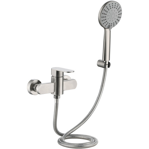 Змішувач для душу Lidz Luna 010 (k35) LDLUN010NKS49191 Nickel