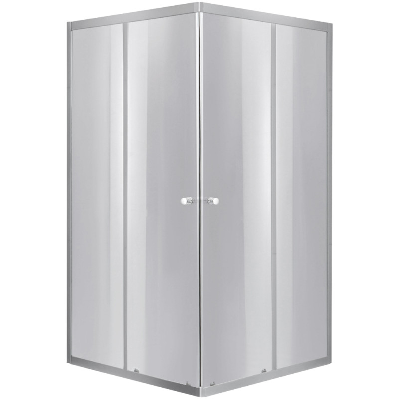 Душова кабіна Lidz Wawel SC89x89.SAT.LOW.DGR, скло темне тоноване 4 мм без піддона
