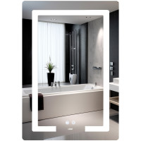 Дзеркало Lidz Kubis (KU2) 600х800 з LED-підсвічуванням Touch, з антизапотіванням, з димером, рег. яскравості LD78LF937608048449 Дзеркало Lidz Kubis (KU2) 600х800 з LED-підсвічуванням Touch, з антизапотіванням, з димером, рег. яскравості LD78LF937608048449