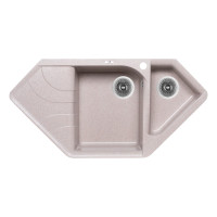 Кухонная мойка Lidz с дополнительной чашей 1000x500/225 MAR-07 (LIDZMAR071000500225) Кухонная мойка Lidz с дополнительной чашей 1000x500/225 MAR-07 (LIDZMAR071000500225)