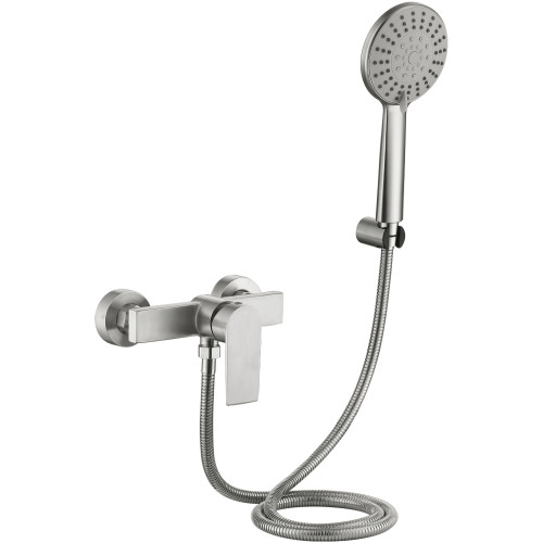 Смеситель для душа Lidz Nexus 010 (k35)  LDNEX010NKS49188 Nickel