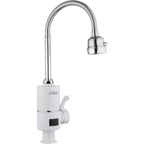 Проточный кран для кухни на три режима Lidz Warm 062 LDWAR062WCR49099 White/Chrome