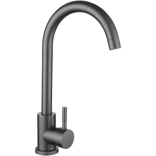 Змішувач для кухні Lidz Aria 015F (k35) LDARI015FGRP49559 Graphite