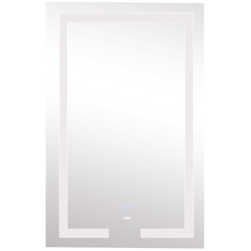 Зеркало Lidz Kubis 500х800 с LED-подсветкой Touch, с антизапотеванием, с диммером, рег. яркости LD78LF9365080