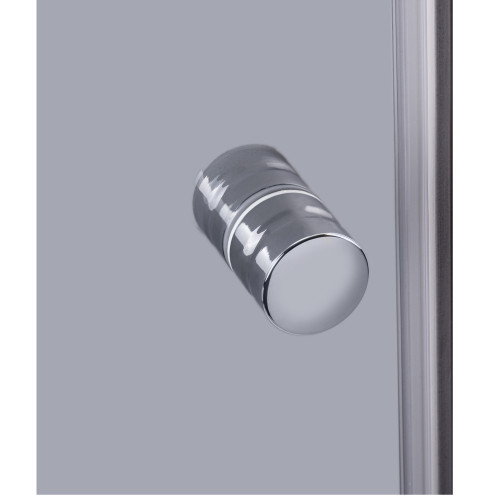 Душова кабіна Lidz Latwa SC89x89.SAT.HIGH.GR полукругла, для високого піддону, висота 160 см, скло тоноване 4 мм, без піддону Lidz