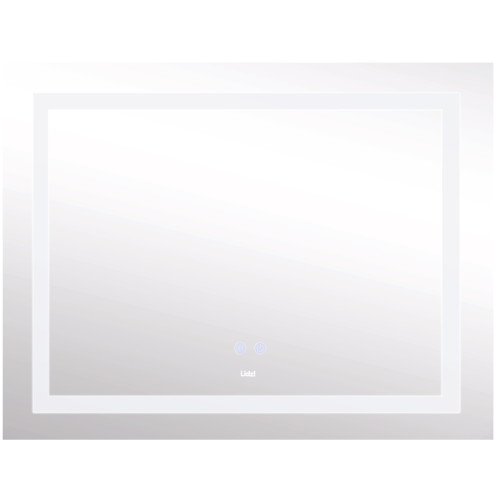 Зеркало Lidz Kubis 1000х800 с LED-подсветкой Touch, с антизапотеванием, с диммером, рег. яркости LD78LF61410080