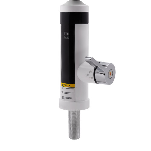 Проточний кран для кухні Lidz Warm 061 LDWAR061WCR35431 White / Chrome