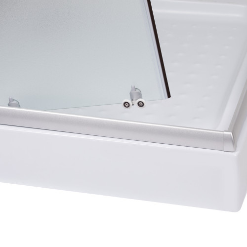 Душова кабіна Lidz Wawel SC90x90.SAT.LOW.FR, скло Frost 4 мм