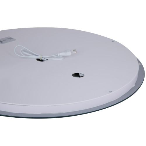 Зеркало Lidz Aria R600 с LED-подсветкой Touch, с антизапотеванием, с диммером, рег. яркости LD78LR600