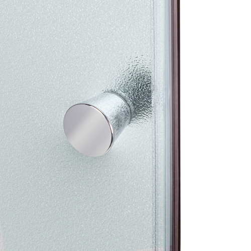 Душовий бокс Lidz Tani SB80x80.SAT.LOW.FR, скло Frost 4 мм