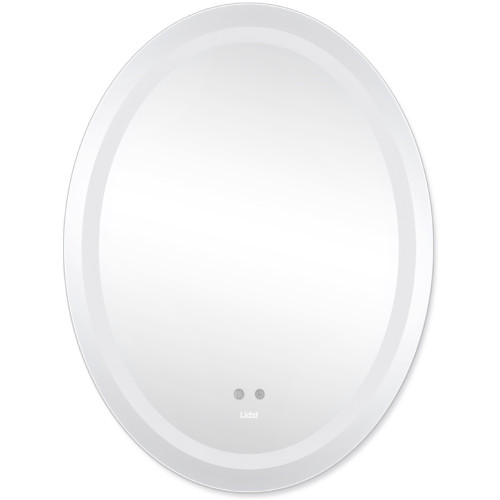 Зеркало Lidz Vida 700х500 с LED-подсветкой Touch, с антизапотеванием, с диммером, рег. яркости LD78LF5070
