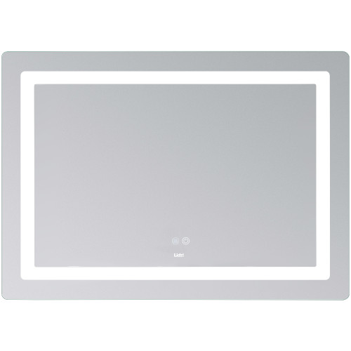 Зеркало Lidz Kubis (KU2) 1000х800 с LED-подсветкой Touch, с антизапотеванием, с диммером, рег. яркости LD78LF6141008048450