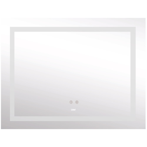 Зеркало Lidz Kubis (KU1) 1200х800 с LED-подсветкой Touch, с антизапотеванием, с диммером, рег. яркости LDKUB120080049008