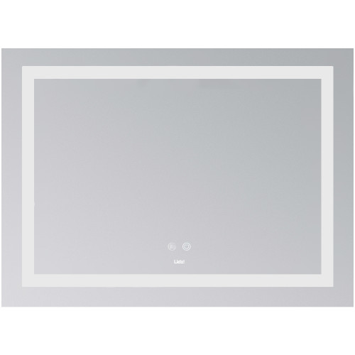 Зеркало Lidz Kubis (KU1) 900х700 с LED-подсветкой Touch, с антизапотеванием, с диммером, рег. яркости LD78LF9049070