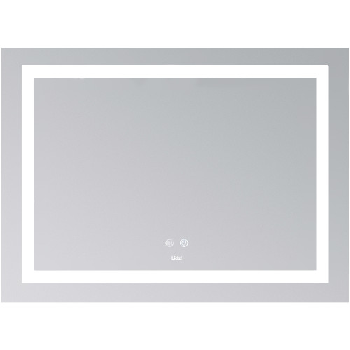 Зеркало Lidz Kubis (KU1) 900х700 с LED-подсветкой Touch, с антизапотеванием, с диммером, рег. яркости LD78LF9049070