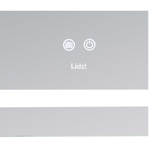 Зеркало Lidz Kubis (KU2) 1200х800 с LED-подсветкой Touch, с антизапотеванием, с диммером, рег. яркости LDKUB120080049007
