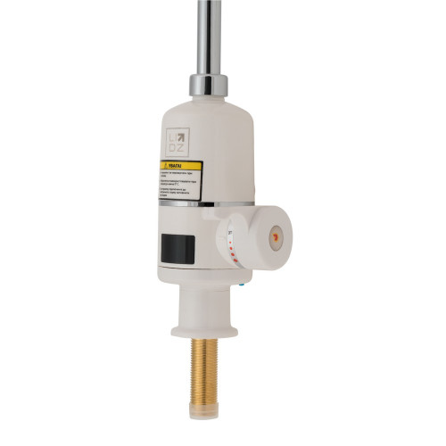 Проточний кран для кухні Lidz Warm 056 LDWAR056WCR24984 White / Chrome