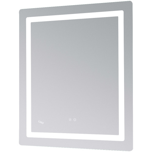 Зеркало Lidz Kubis (KU2) 700х800 с LED-подсветкой Touch, с антизапотеванием, с диммером, рег. яркости LD78LF9048070