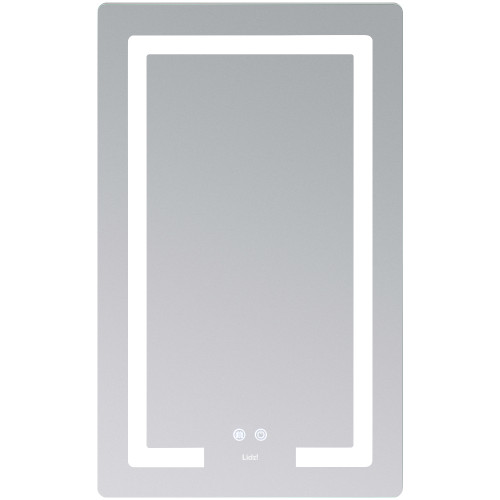 Зеркало Lidz Kubis (KU2) 500х800 с LED-подсветкой Touch, с антизапотеванием, с диммером, рег. яркости LD78LF936508048448