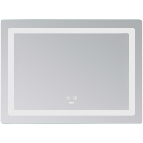 Зеркало Lidz Kubis (KU2) 700х500 с LED-подсветкой Touch, с антизапотеванием, с диммером, рег. яркости LD78LF90448486