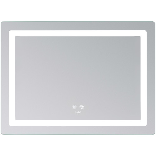 Зеркало Lidz Kubis (KU2) 700х500 с LED-подсветкой Touch, с антизапотеванием, с диммером, рег. яркости LD78LF90448486