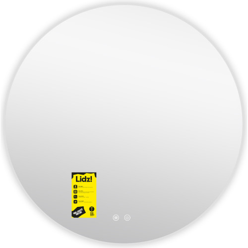 Зеркало Lidz Astra R600 с LED-подсветкой Touch, с антизапотеванием, с диммером, рег. яркости LDASR60049289