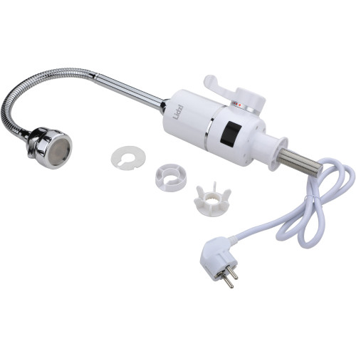 Проточный кран для кухни на три режима Lidz Warm 062 LDWAR062WCR49099 White/Chrome