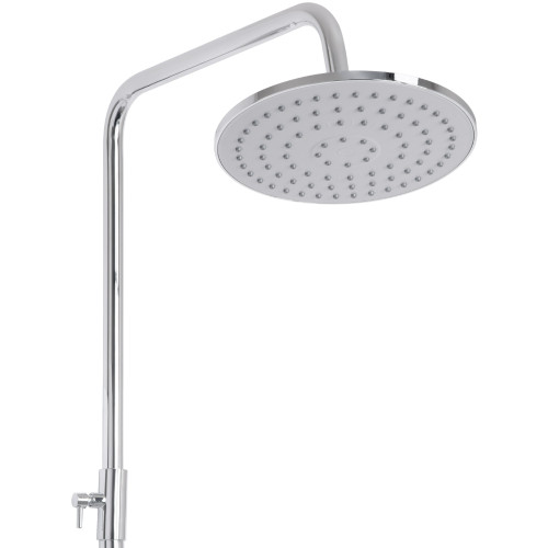 Душова система універсальна Lidz Latwa 1031 на три споживача (з виливом)  (k35) Chrome LDLAT1031CRM48993