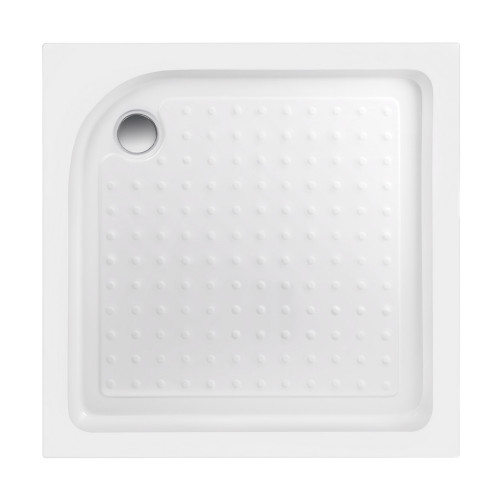 Душова кабіна Lidz Wiezak SC90x90.SAT.LOW.L, скло Linie 4 мм