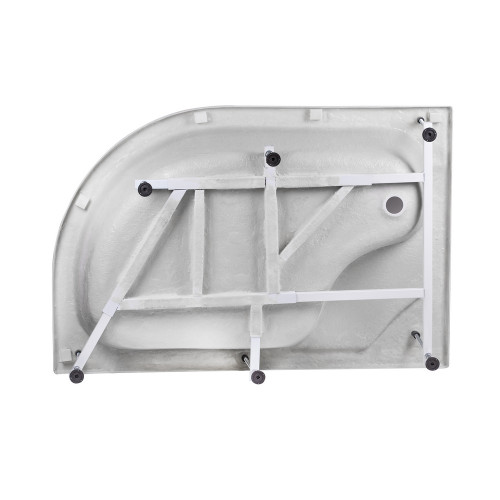 Гідромасажний бокс Lidz Tani SBM120x80R.SAT.HIGH.GR, скло тоноване 4 мм