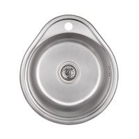 Кухонна мийка Lidz 4843 0,8 мм Decor (LIDZ4843DEC)