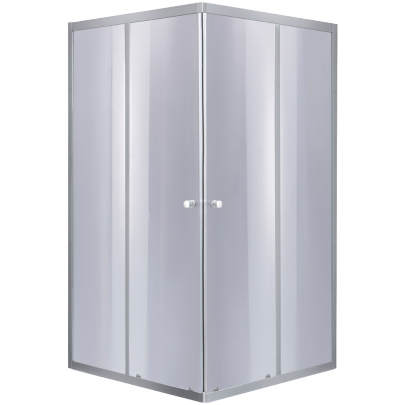 Душевая кабина Lidz Wawel SC79x79.SAT.LOW.GR, стекло тонированное 4 мм без поддона
