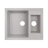 Кухонна мийка з додатковою чашею Lidz 615x500/200 GRA-09 (LIDZGRA09615500200) Кухонна мийка з додатковою чашею Lidz 615x500/200 GRA-09 (LIDZGRA09615500200)