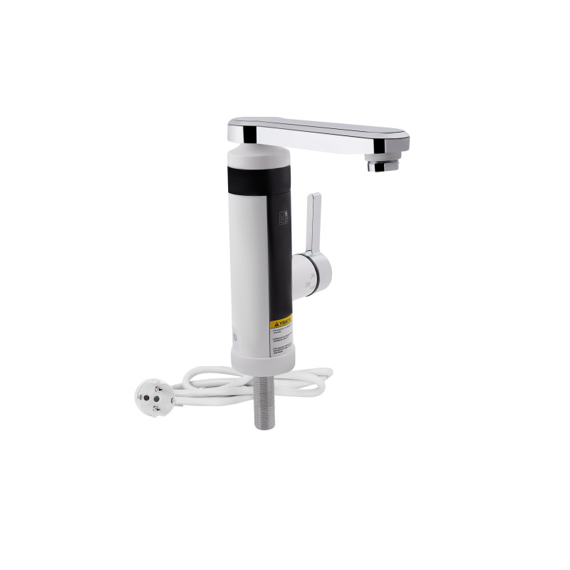 Проточный кран для кухни Lidz Warm 061 LDWAR061WCR35431 White / Chrome