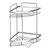 Полиця кутова Lidz Oreo 0605 2 ярусна LDORE0605CRM32483 Chrome Полиця кутова Lidz Oreo 0605 2 ярусна LDORE0605CRM32483 Chrome