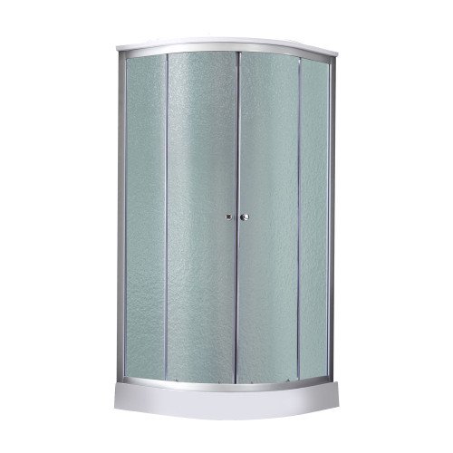 Душевой бокс Lidz Tani SB80x80.SAT.LOW.FR, стекло Frost 4 мм