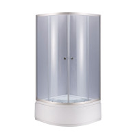 Душова кабіна Lidz Latwa SC90x90.SAT.HIGH.GR, скло тоноване 4 мм Душова кабіна Lidz Latwa SC90x90.SAT.HIGH.GR, скло тоноване 4 мм