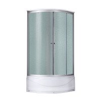 Душевой бокс Lidz Tani SB80x80.SAT.HIGH.FR, стекло Frost 4 мм