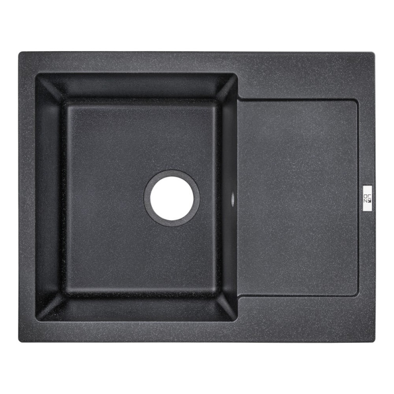 Кухонна мийка Lidz 625x500/200 BLA-03 (LIDZBLA03625500200)